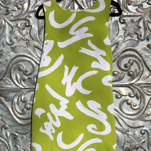 Lime green summer dress